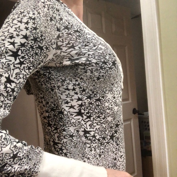 Volcom Small hooded pullover white with stars - Picture 6 of 7